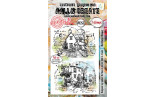 AALL & Create Stamp Set A6 1253 Heritage Homes