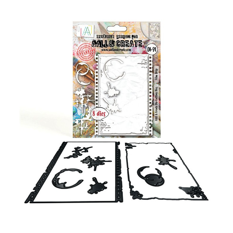 Aall&Create Cutting Dies Film Drip 91
