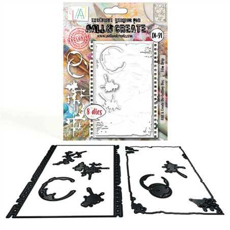 Aall&Create Cutting Dies Film Drip 91