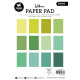 Studio Light Shades of Green A5 Essentials Vellum Paper Pad