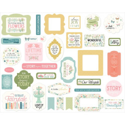 Carta Bella Secret Garden Ephemera 33pz
