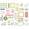 Carta Bella Secret Garden Ephemera 33pz