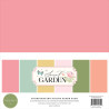 Carta Bella Secret Garden Coordinating Solids Paper Pack 30x30cm