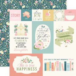 Carta Bella Secret Garden Paper Pad 30x30cm
