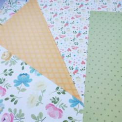 Carta Bella Secret Garden Paper Pad 30x30cm