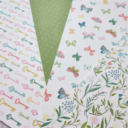 Carta Bella Secret Garden Paper Pad 30x30cm