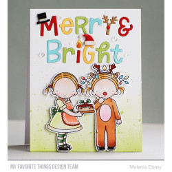 My Favorite Things Sweet Christmas Wishes Clear Stamps