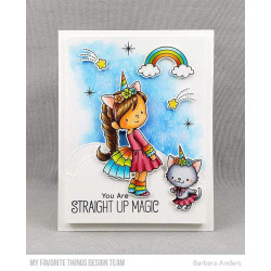 My Favorite Things Unicorns and Glitter Clear Stamps