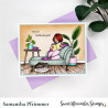 Sweet November Stamps SN Gals: Libby and Laura Clear Stamp Set