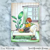 Sweet November Stamps SN Gals: Libby and Laura Clear Stamp Set