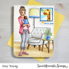 Sweet November Stamps SN Gal Maya Clear Stamp Set 