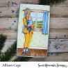 Sweet November Stamps SN Gal Maya Clear Stamp Set 