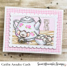 Sweet November Stamps Spill the Tea Clear Stamp Set