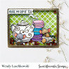 Sweet November Stamps Spill the Tea Clear Stamp Set
