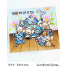 Sweet November Stamps Spill the Tea Clear Stamp Set