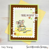 Sweet November Stamps Spill the Tea Clear Stamp Set