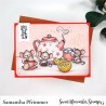 Sweet November Stamps Spill the Tea Clear Stamp Set