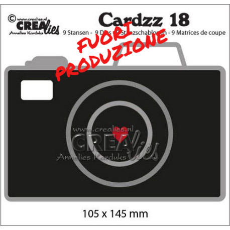 Crealies Cardzz no 18 Camera