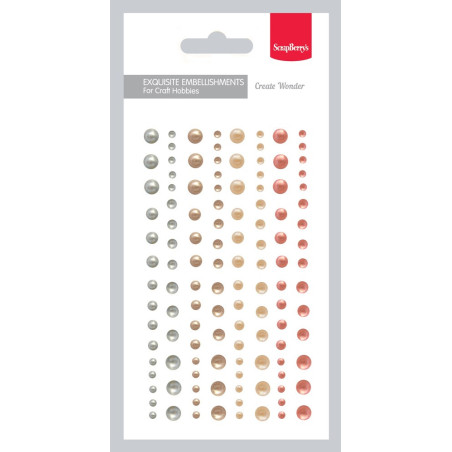 Scrapberry's Semiperle Adesive 120pezzi