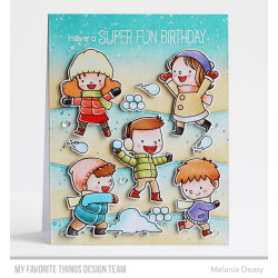 My Favorite Things Pile on the Hugs Clear Stamps