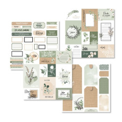 Florileges Kit Album Creativo HARMONIE 20x20cm