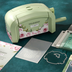 SPELLBINDERS Platinum SIX Machine - Lisa Horton Crafts Special Edition Sage Green