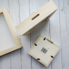 SCATOLA CORNICE SALVADANAIO apribile 25x25x4cm