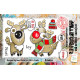 AALL & Create Stamp Set A7 611 Reindeer