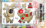 AALL & Create Stamp Set A7 611 Reindeer