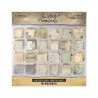 Tim Holtz Vault Memoranda Paper Stash 2025 20x20cm 24fg