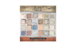 Tim Holtz Vault Correspondence Paper Stash 2025 20x20cm 24fg