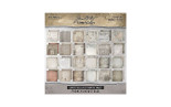 Tim Holtz Vault French Industrial Paper Stash 2025 20x20cm 24fg