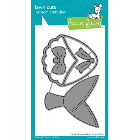 LAWN FAWN Flower Bouquet Wrap Lawn Cuts