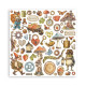 Stamperia Hidden Grove MAXI Backgrounds Paper Pack 20x20cm