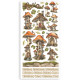 Stamperia Hidden Grove Paper Cut-outs 4fogli