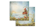 Stamperia Create Hidden Grove Paper Sheets Gnome 30x30cm