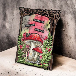 Aall&Create Cutting Dies Furry Forest 95