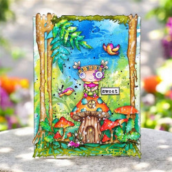 Aall&Create Cutting Dies Furry Forest 95