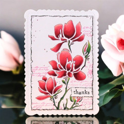 AALL & Create Stencil 239 Magnolia Sway