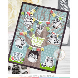 Mama Elephant Little Raccoon Agenda CREATIVE CUTS