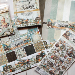 49 and Market Wanderlust Explorer Laser Cuts 151pz