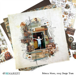 49 and Market Wanderlust Explorer Die-Cut Elements 87pz