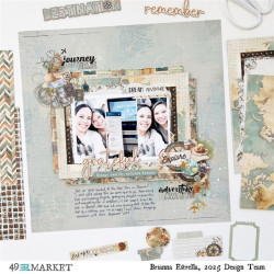 49 and Market Wanderlust Explorer Die-Cut Elements 87pz
