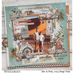 49 and Market Wanderlust Explorer Die-Cut Elements 87pz