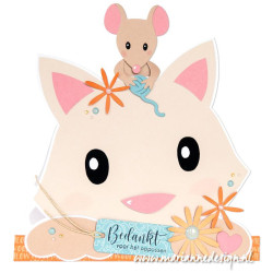 Marianne Design Craft Stencil by Marleen Cat