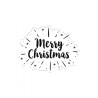 Crafter's Companion Modern Merry Christmas Clear Stamps
