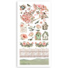 Stamperia House of Roses Paper Cut-outs 4fogli