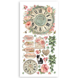 Stamperia House of Roses Paper Cut-outs 4fogli