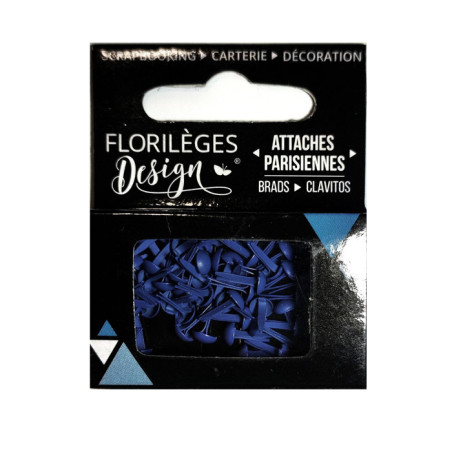 60 MINI BRADS Blu Oltremare 4mm