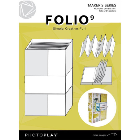 PhotoPlay Folio 9 4.5"X6.5"